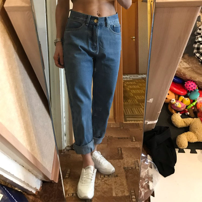 lWomen loose jeans