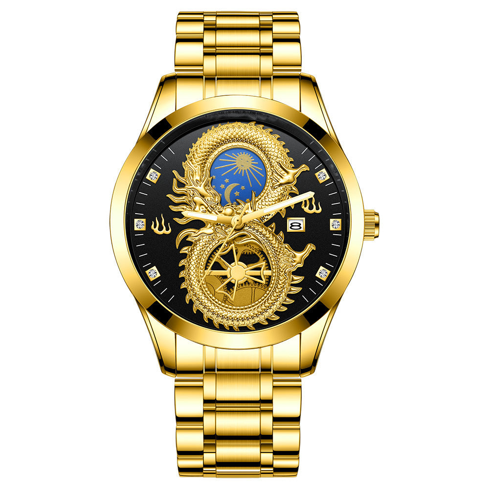 Watch Men's Non-Mechanical Watch Men's Waterproof Couple Watch