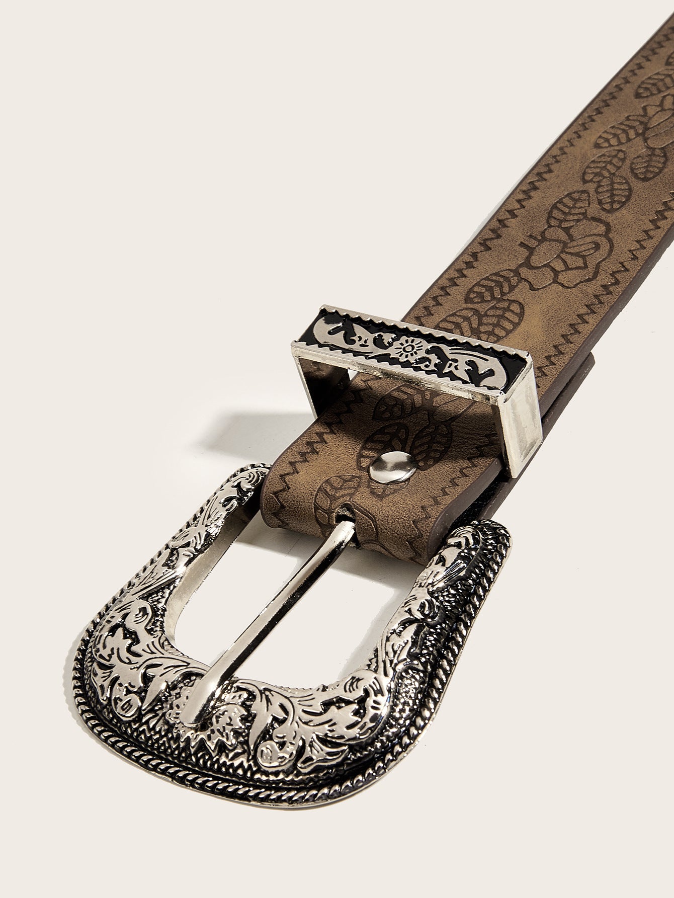 Fashion Printed Pattern Belt Unisex