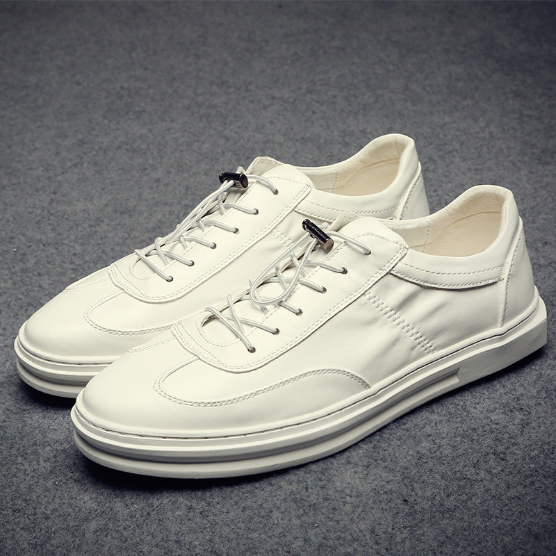 The new summer men's shoes shoes shoes all-match men casual white shoes shoes men's athletic shoes Le Fu