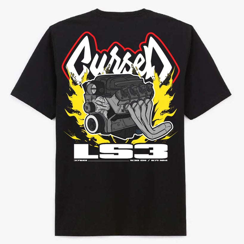 Le T-shirt Cursed Printed T-shirt