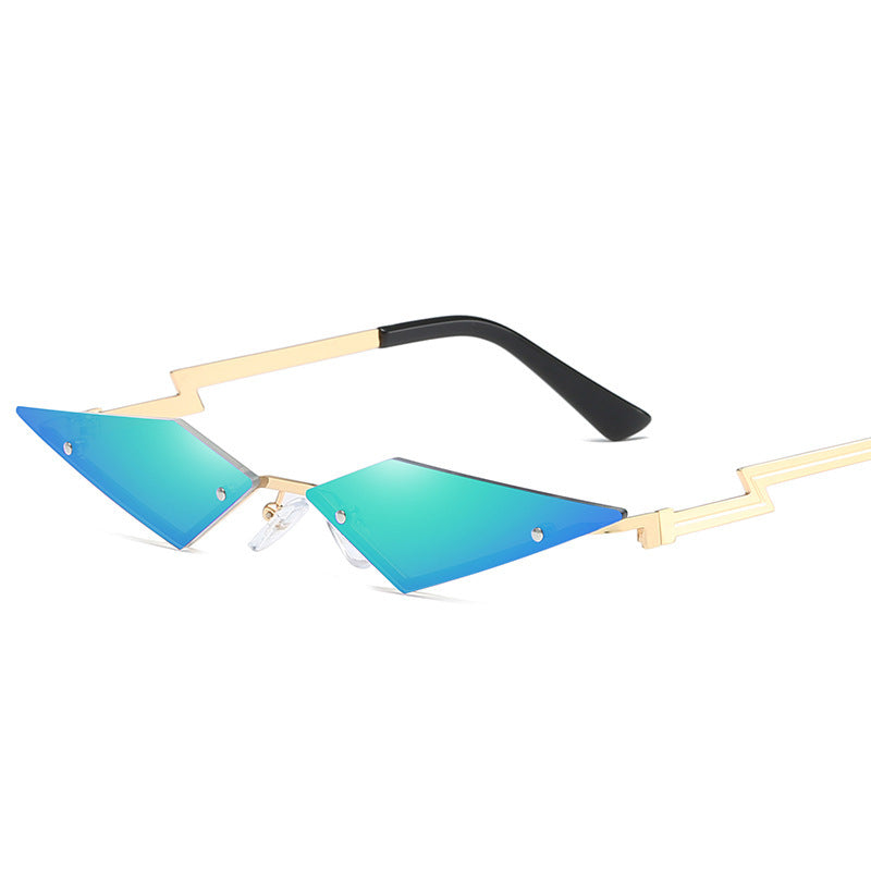 Fashion rimless sunglasses for women