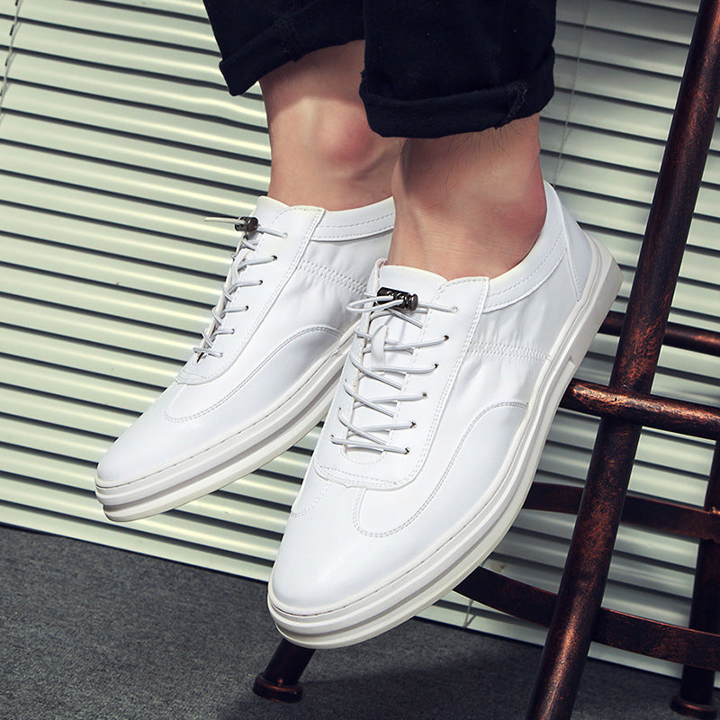 The new summer men's shoes shoes shoes all-match men casual white shoes shoes men's athletic shoes Le Fu