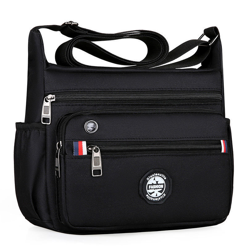 Large Capacity Men's Shoulder Multi-pocket Messenger Bag