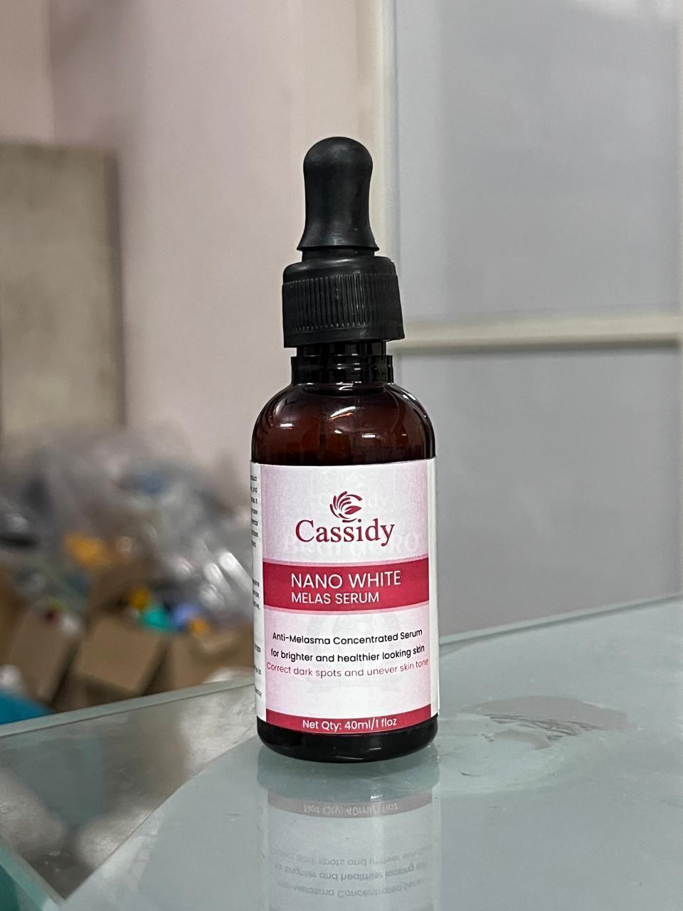 CASSIDY Nano White Melas Serum, 40ml (Pack of 2)