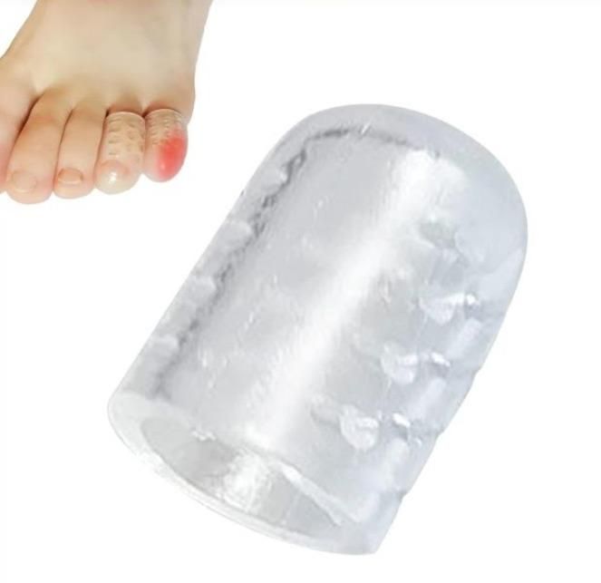 Silicone Anti-Friction Toe Protector (Pack Of 2)