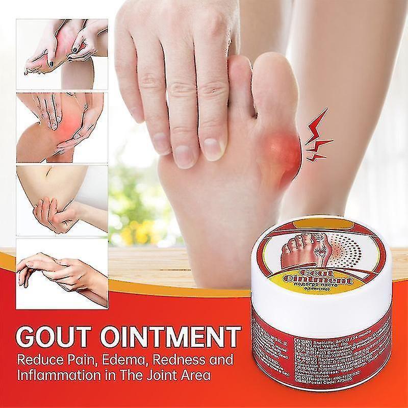 Portable Gout Ointment Herbal Toe Knee Joint Pain Relief Massage Cream