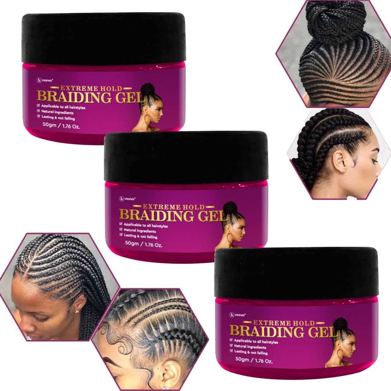 Extreme Hold Braiding Gel 100 grm Pack of 2