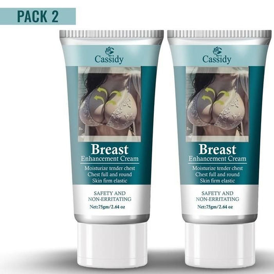 Breast Enhancement Cream, 75gm (Pack of 2)