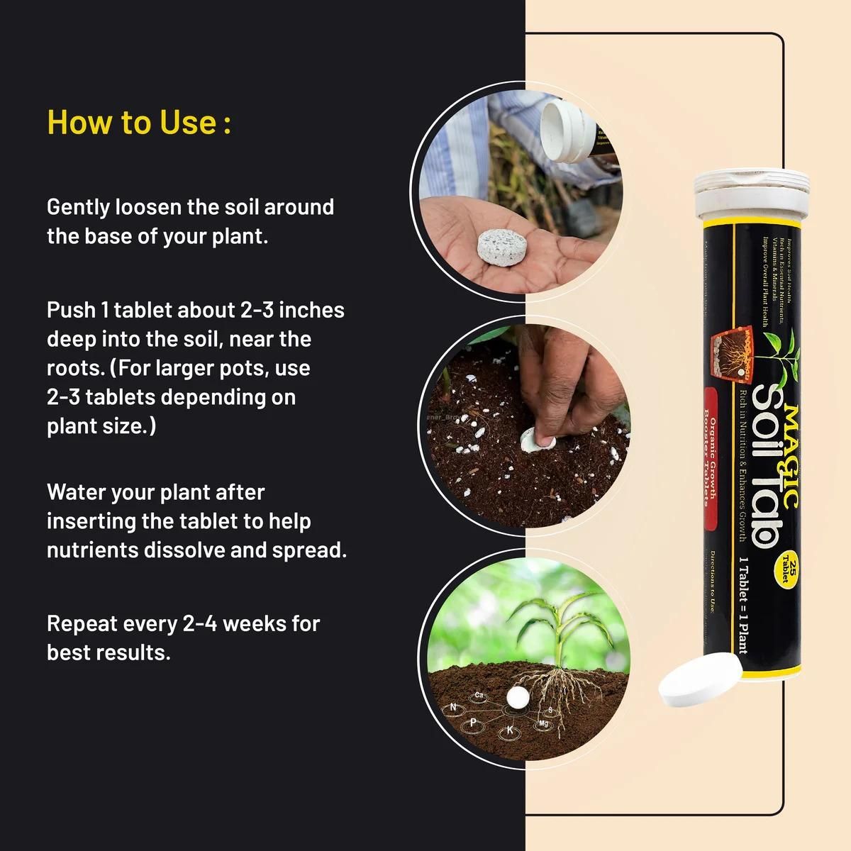 Magic Plant Soil Tablets (Buy 1 Get 1 Free)