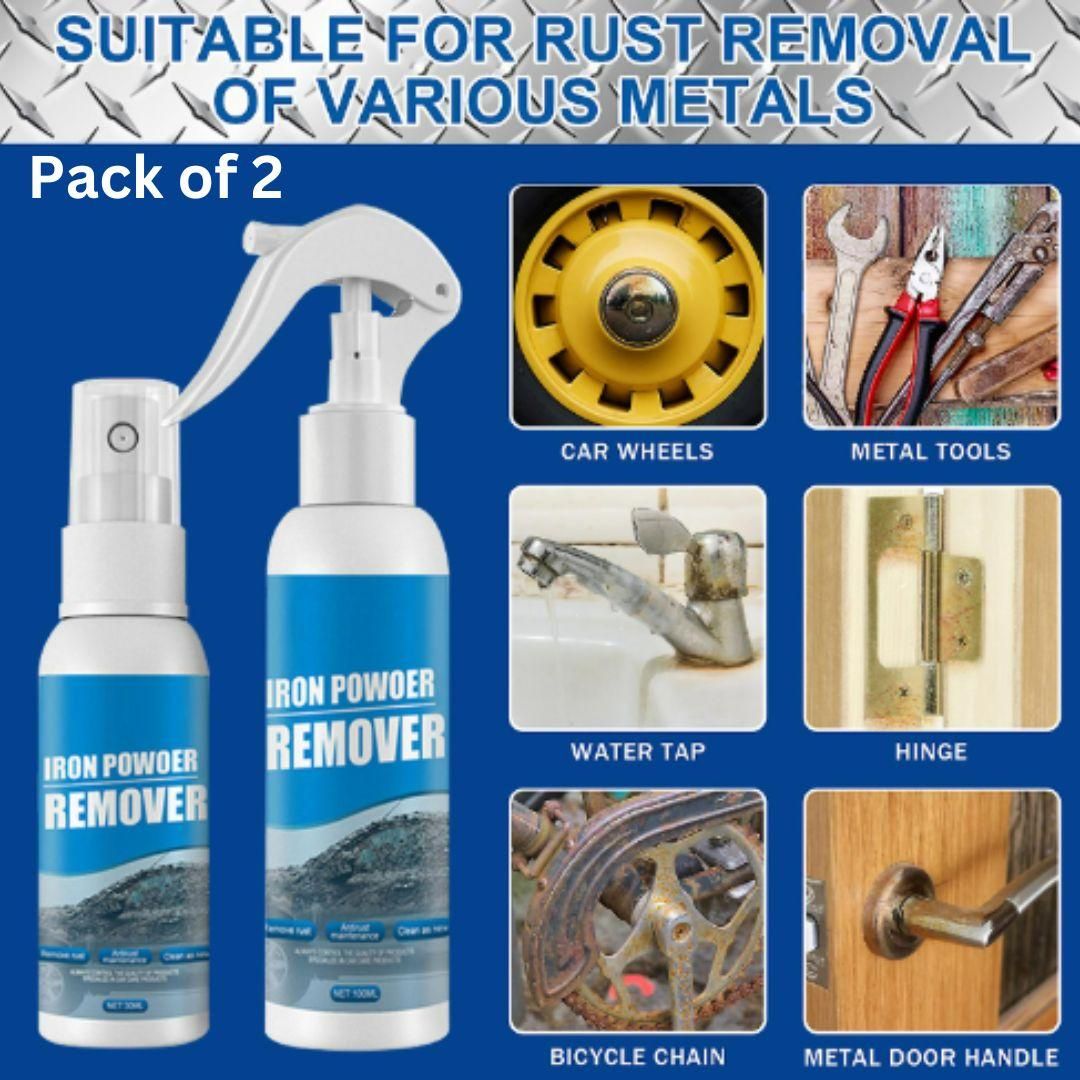 Car Rust Remover Spray 100ML (Pack of 2)