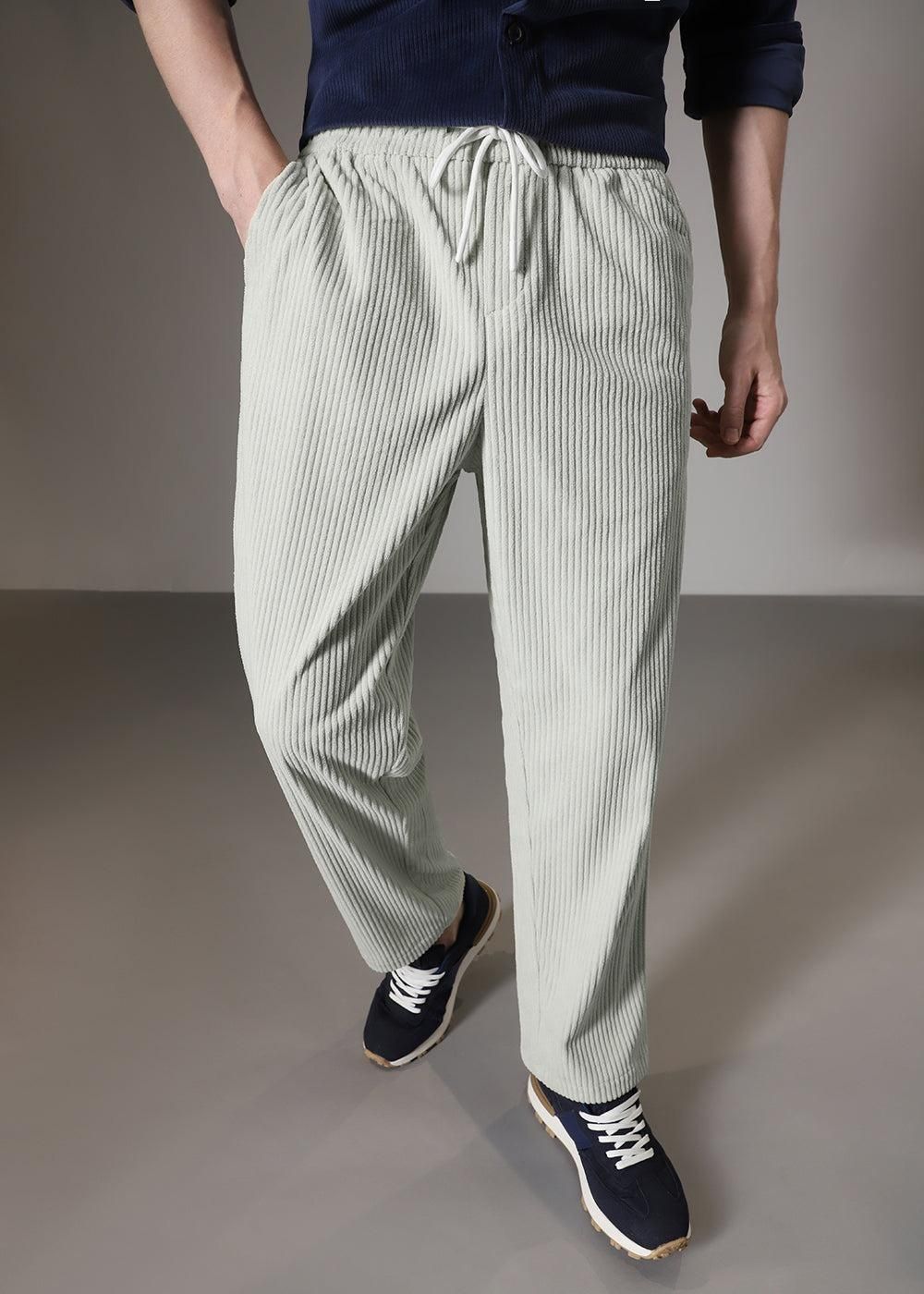 Combo of 2 Men's Caudray Fabric Stylish Pants