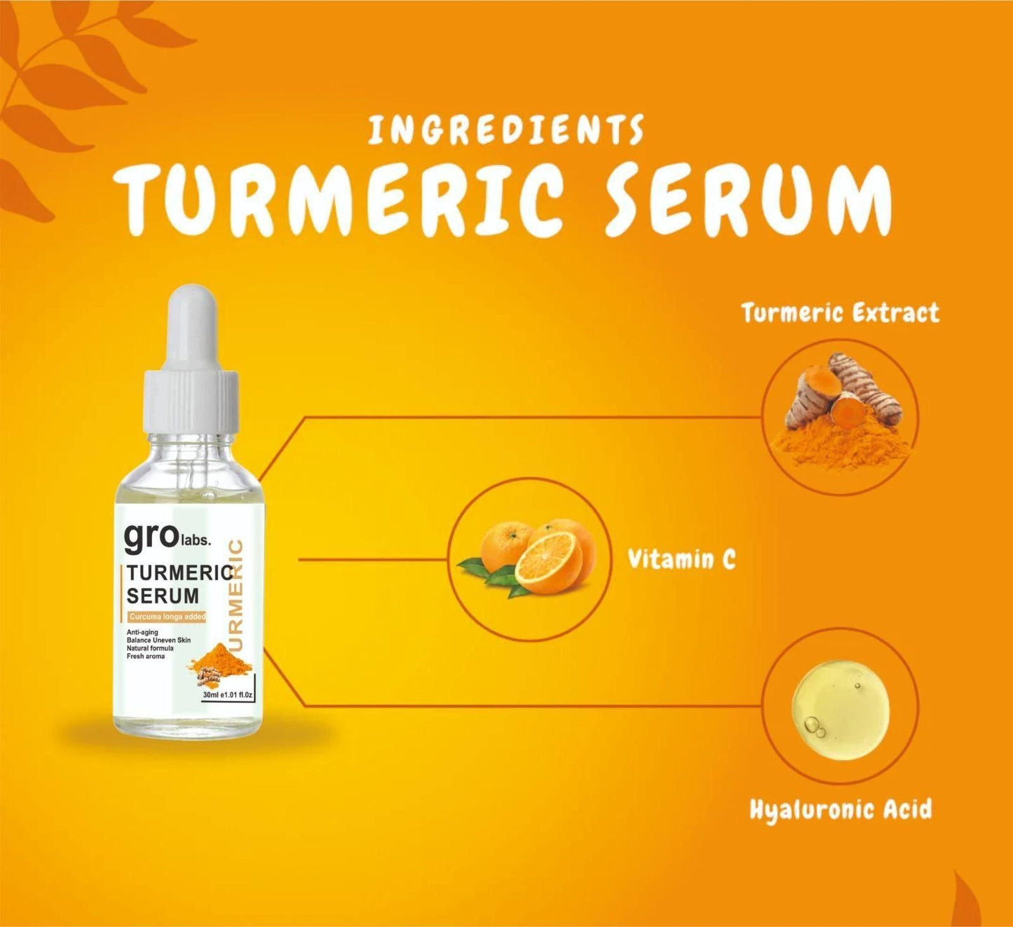 Turmeric Dark Spot Corrector Serum 30ml