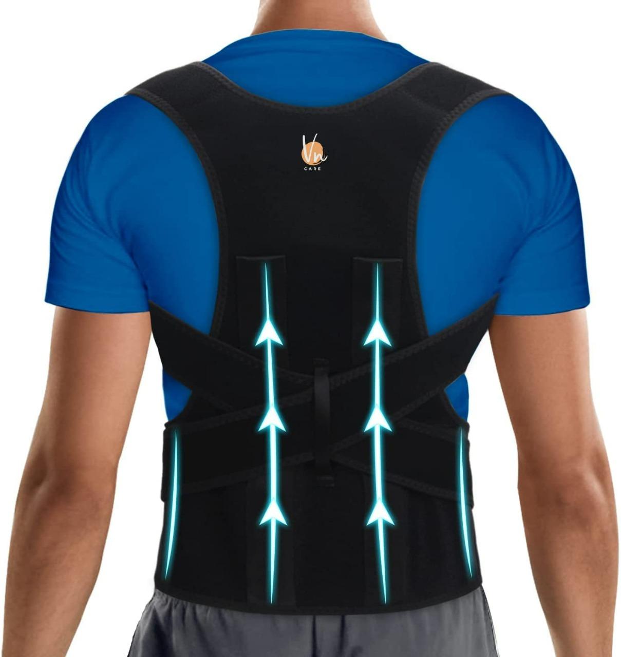 Back & Abdomen Support Pain Relief Posture Corrector Belt