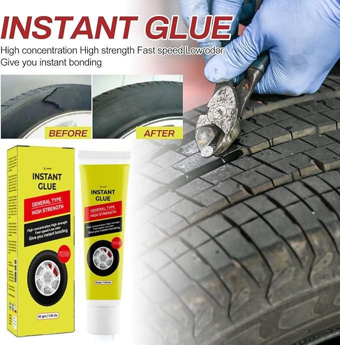 Car Tire Crack Repair Glue 50g (Pack of 2)