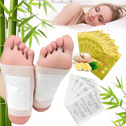 Detox Foot Patches Pads for Body Stress Relief (Set of 10)