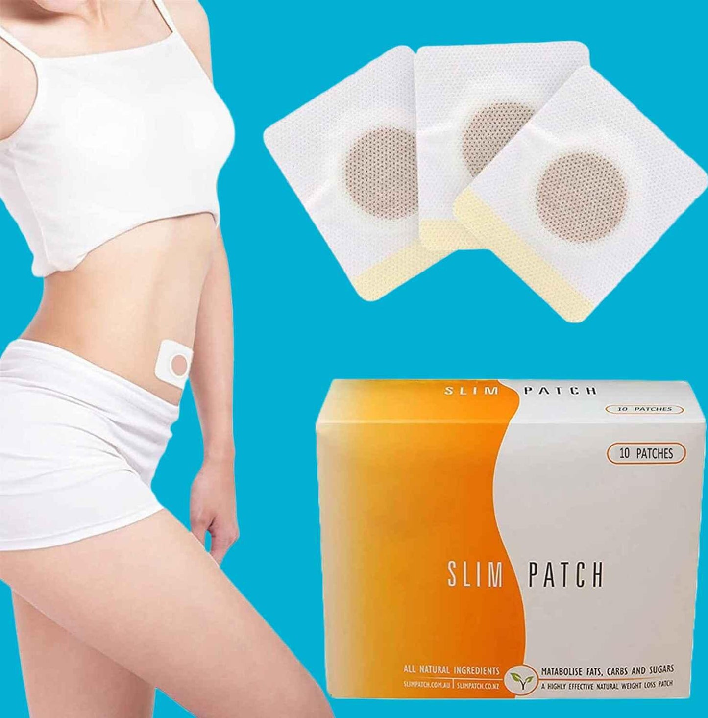 Weight Loss Slim Patch Fat Burning Slimming Products Body Belly Waist Losing Weight Cellulite Fat Burner Sticker(Pack Of 10)