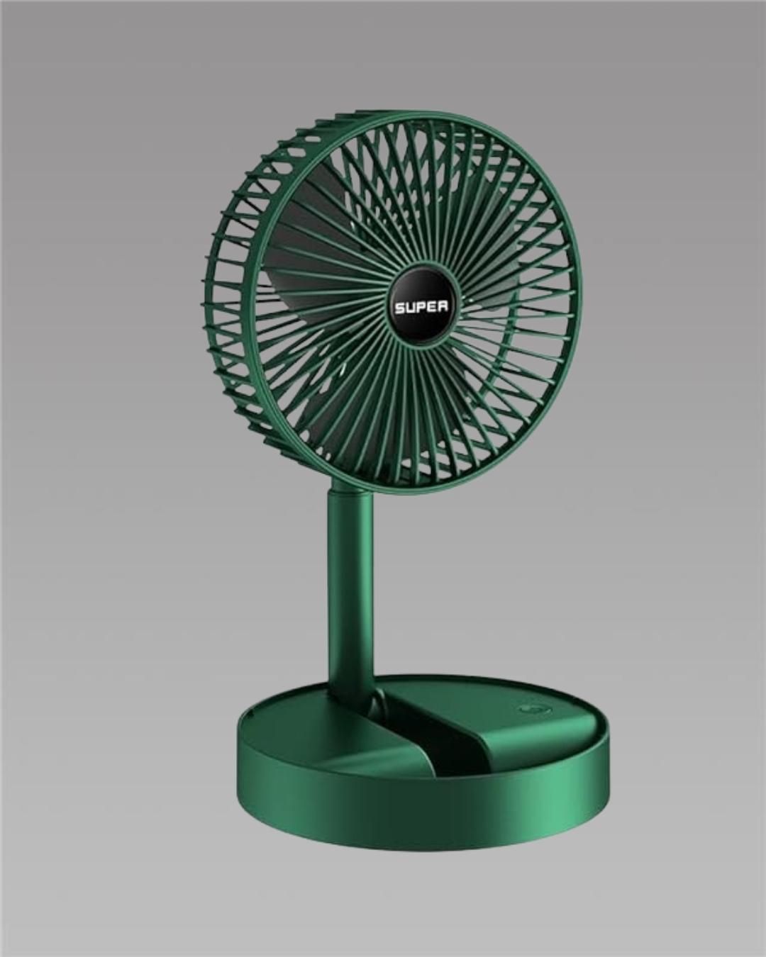 Adjustable Height Telescopic Rechargeable Standing Fan Rechargeable Pedestal Fan