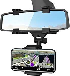 Rearview Mirror Phone Holder