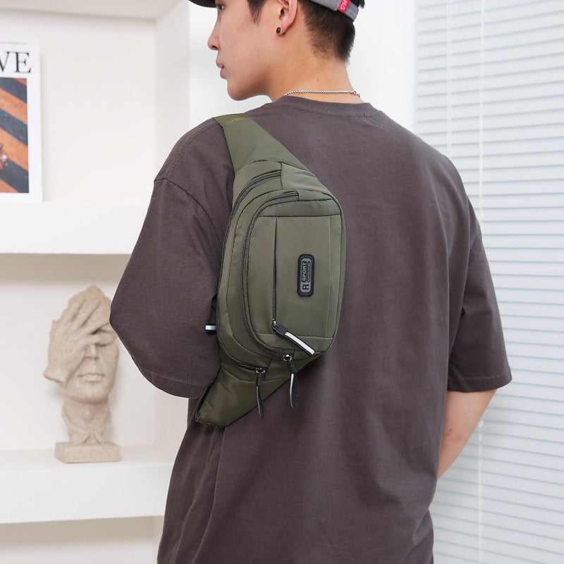 Men's Multifunctional Waist Bag Wear-resistant Waterproof Crossbody Bags