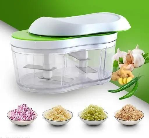 Manual Hand Push Chopper Slicer Container