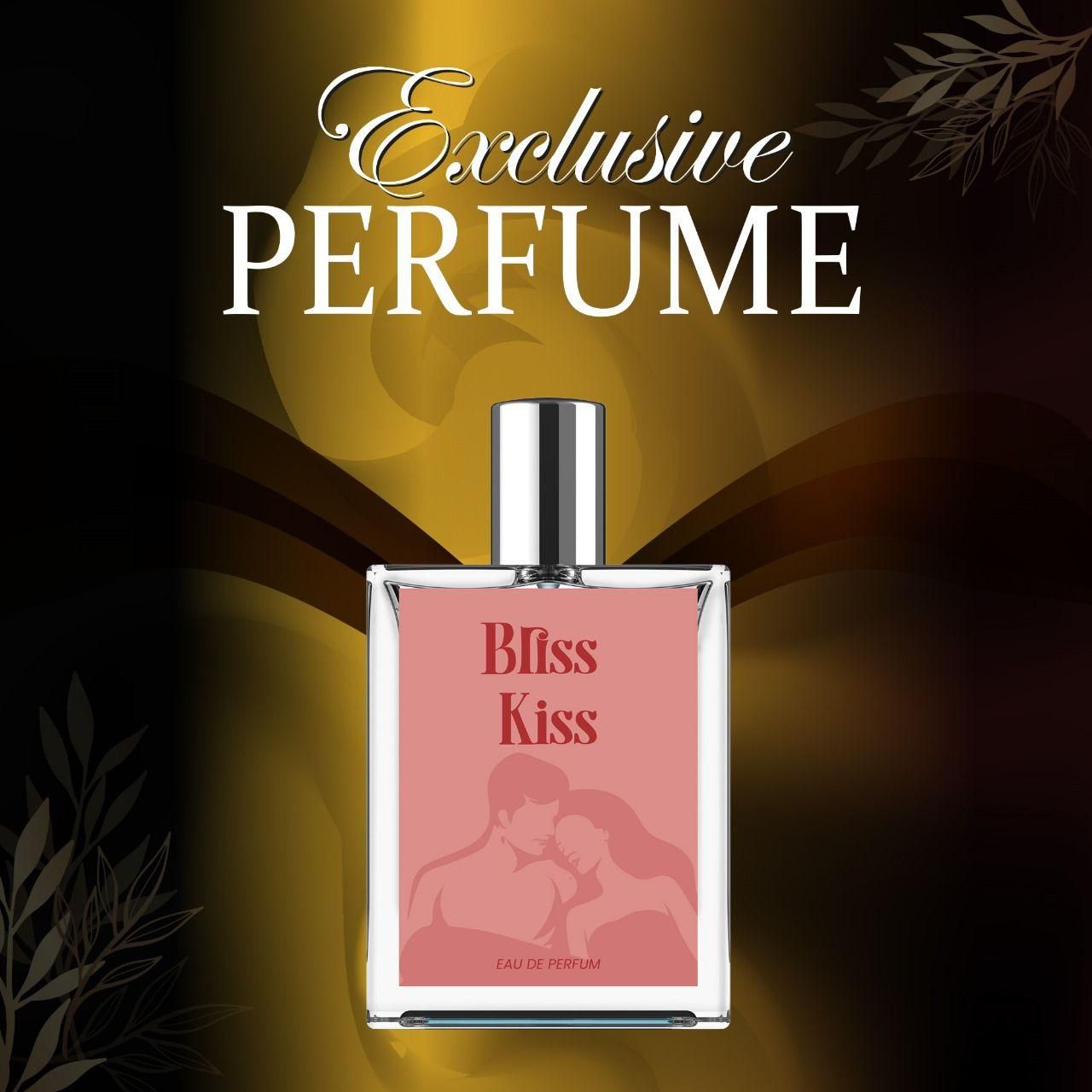 Briss Kiss Eau De Parfum ?Unisex Romantic Long Lasting Fragrance (Pack of 2)