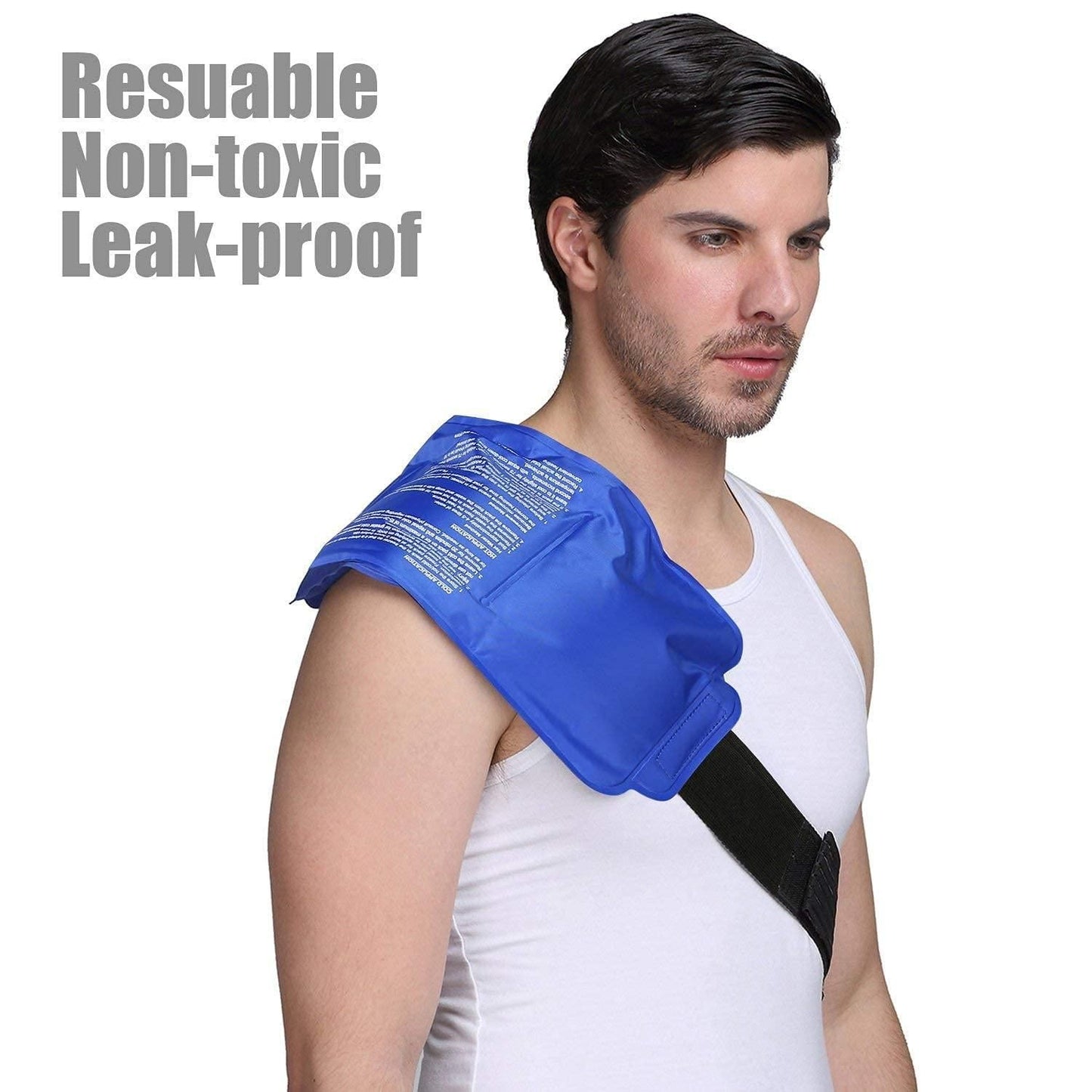 Reusable Hot and Cold Ice Pack for Pain Relief Gel Bag for Shoulder Ankle Knee