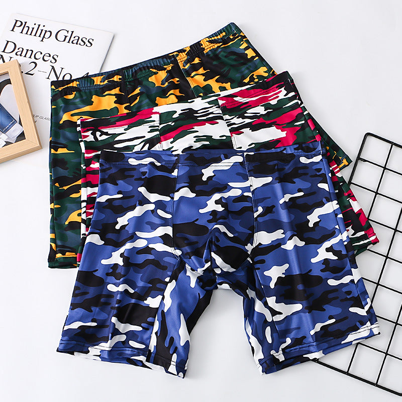 Men's Camouflage Loose U Convex Casual Sports Boxers