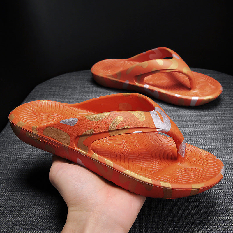 Men's Flip Flops Fashion Outwear Home Bathroom Slippers