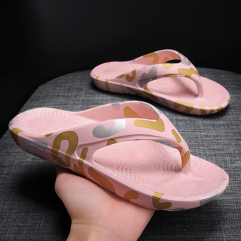 Men's Flip Flops Fashion Outwear Home Bathroom Slippers