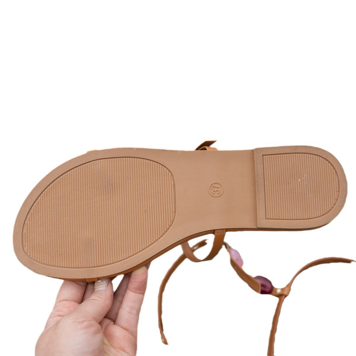 Flat Round Head Beach Holiday Sandals